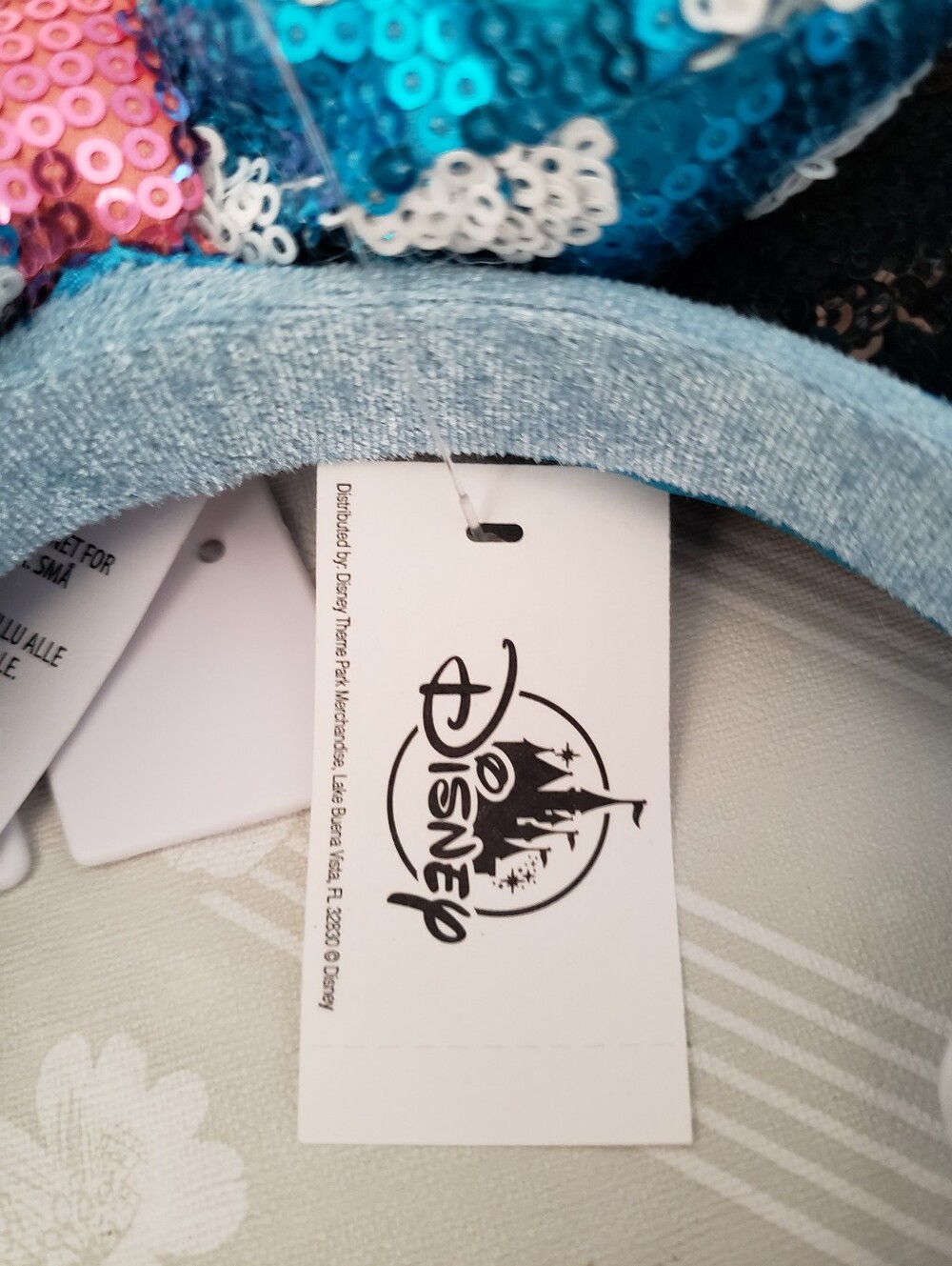 Disney Parks Minnie Mouse Timeless Flower Polka Dot Ear Headband NWT - Picture 6 of 10